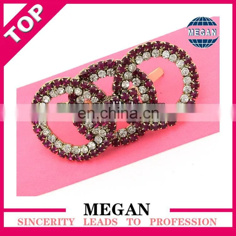 diamante buckles wholesale for shoes accessory