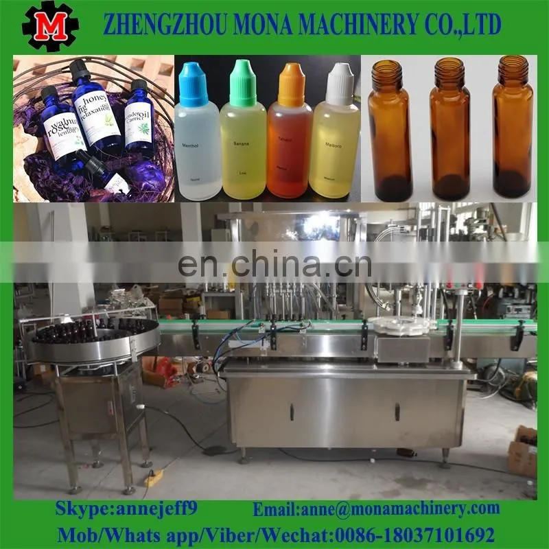 Price medicine oral liquid syrup glass plastic bottle filling capping machine with ce
