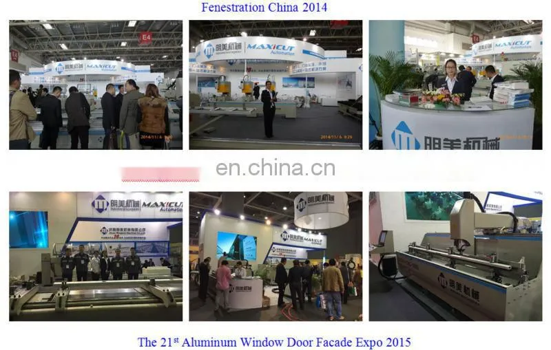 Aluminum Material Curtain Wall Drilling Milling Machine
