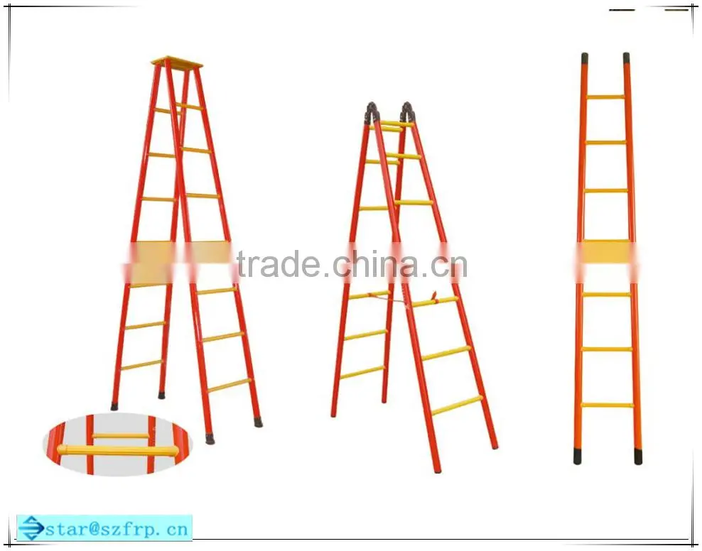 Fiberglass insulation ladder