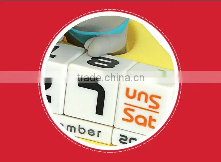 Factory directly selling English Arabic calendar 2016 perpetual calendar