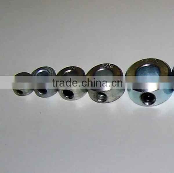 clamping shaft collar,shaft locking collars with screw, stainless steel shaft collar