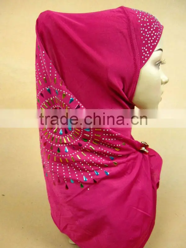A512 new styles one piece Muslim hijab islamic hijab