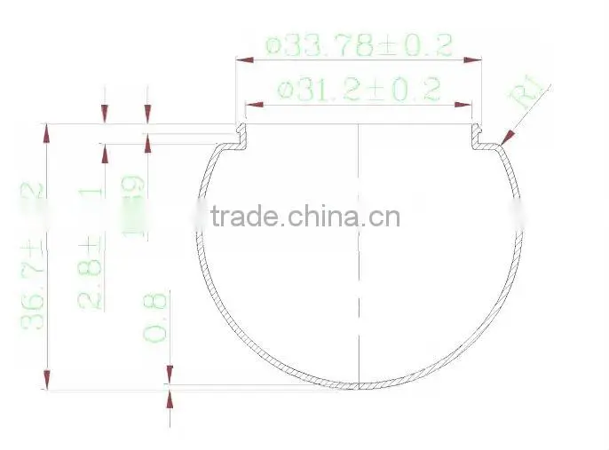 CE RoHs Plastic Aluminum Heatsink G45 Heatsink LED Bulbs