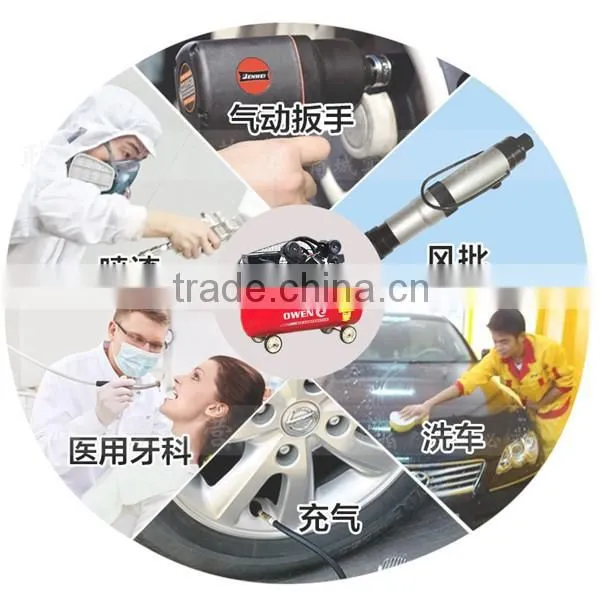Portable oil free silent dental air compressor