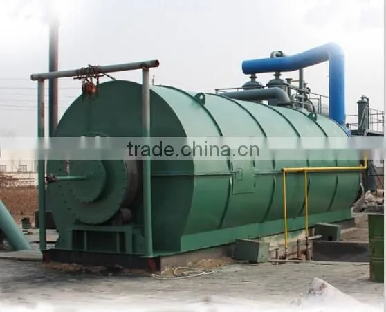Pyrolysis plant for plastic and waste engine oil , tyre pyrolysis machine , pyrolysis reactor