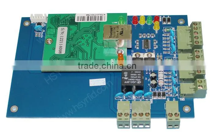 RFID system access control panel free software wiegand input access control board