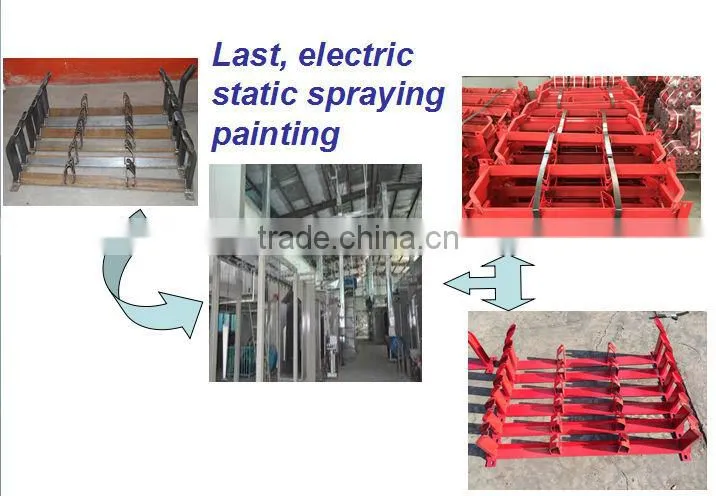 carbon roller idler frame