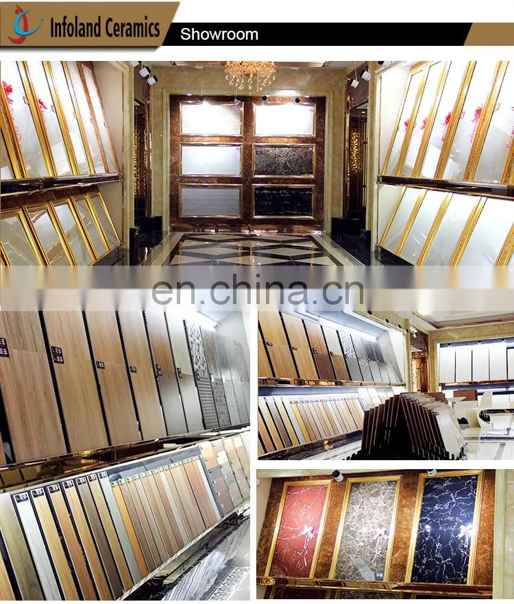 Marble Glazed Finish Stair Tiles,Ceramic Anti Slip Stepping Stairs Flooring Tiles