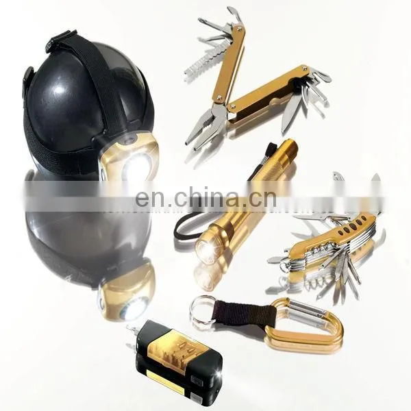 6 pcs outdoor camping useful multifunctional tool set