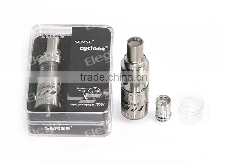 Huge Vapor Authentic Sense Cyclone Tank with Cooling System 150W Sub Ohm Tank In Stock from Elego