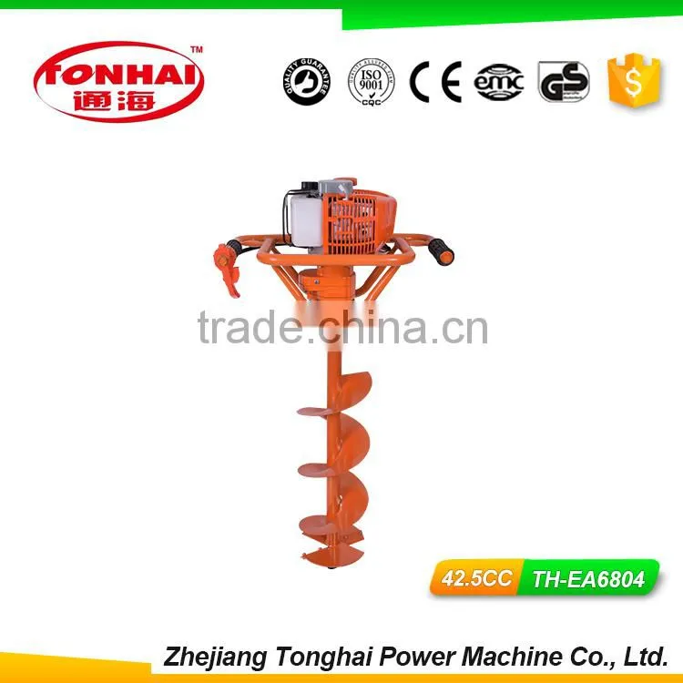 TH-EA5201 52CC gas powered post hole digger for tree transplanting portable augers