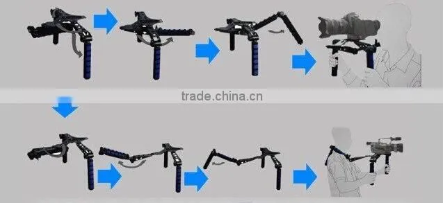 Poplar Transformers DSLR Rig - 1 Shoulder MOUNT for camera dslr
