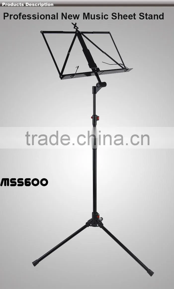 New Designed Orchestra Sheet Music Metal Book Stand MSS600