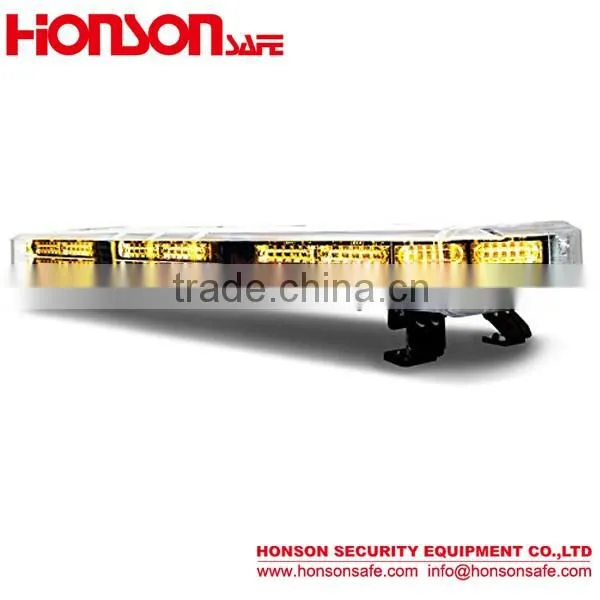 new arrival double row Led warning lightbar, strobe light bar for police car HS-12132