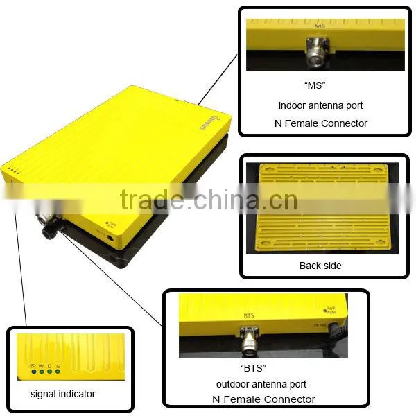 China factory hotsales Three network gsm/dcs/wcdma cell phone 900/1800/2100mhz signal repeater