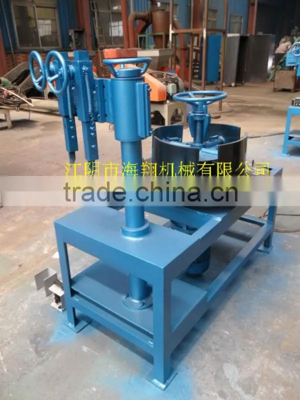 Q-1200 Whole Tyre Micro Shredder/Manual Tire Shredder