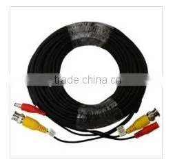 Coaxial TV BNC & DC Extension Cable Black,coaxial cable rg11