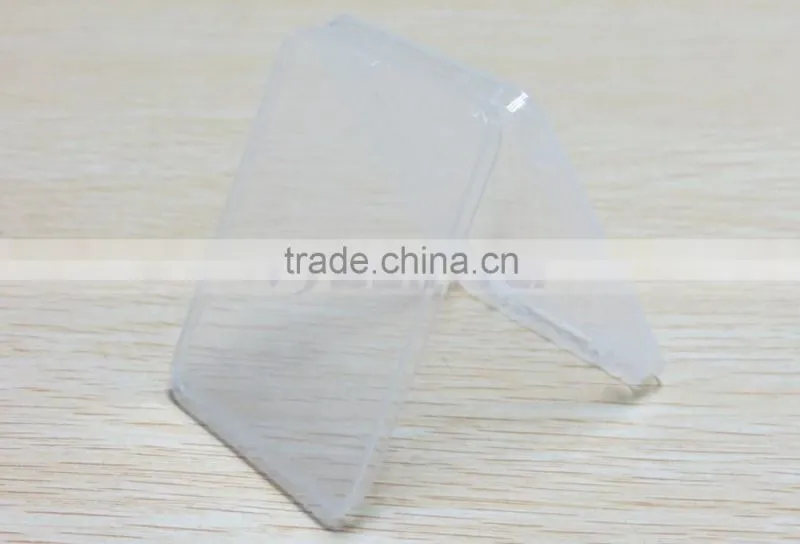 Transparent Eco-Friendsly Plastic Case CF Card Box Memory Card Case