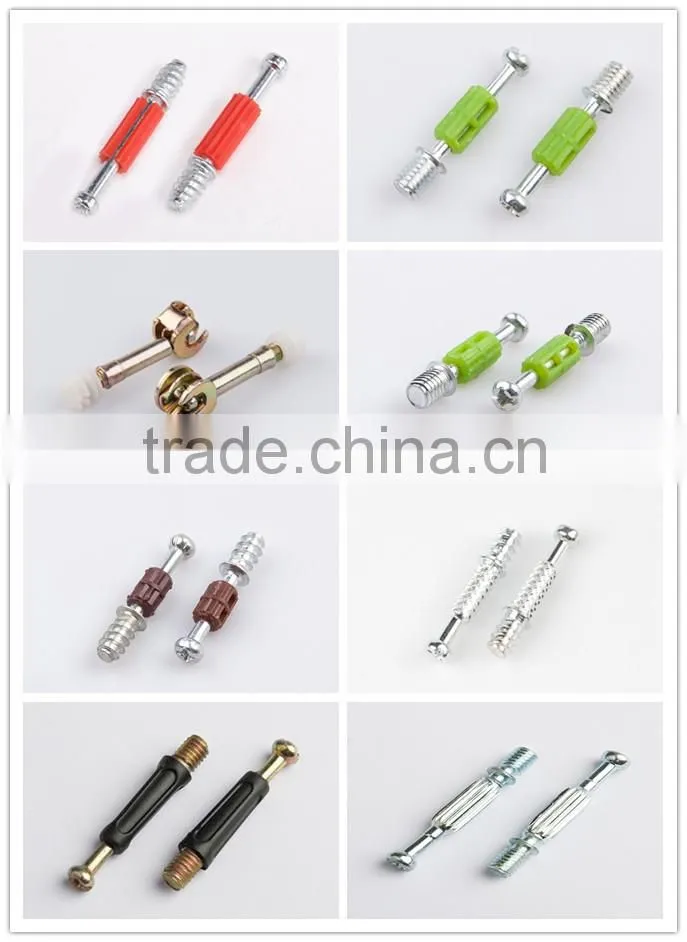 steel dowel pin furniture cam lock connector