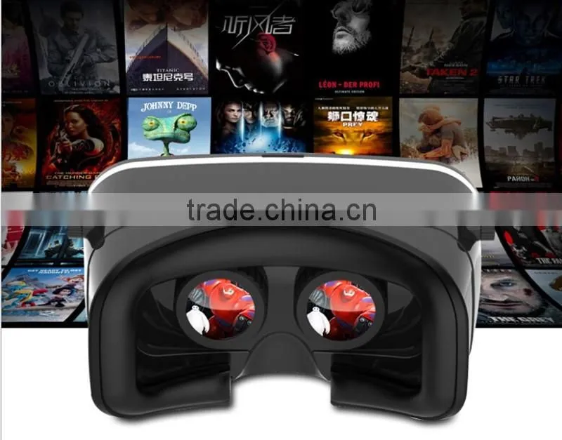 New 2016 product idea vr box cardboard intelligent glasses VR Shinecon 3d glasses virtual reality from Smofit