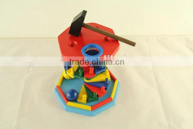 Wooden toy building blocks,children wooden building block