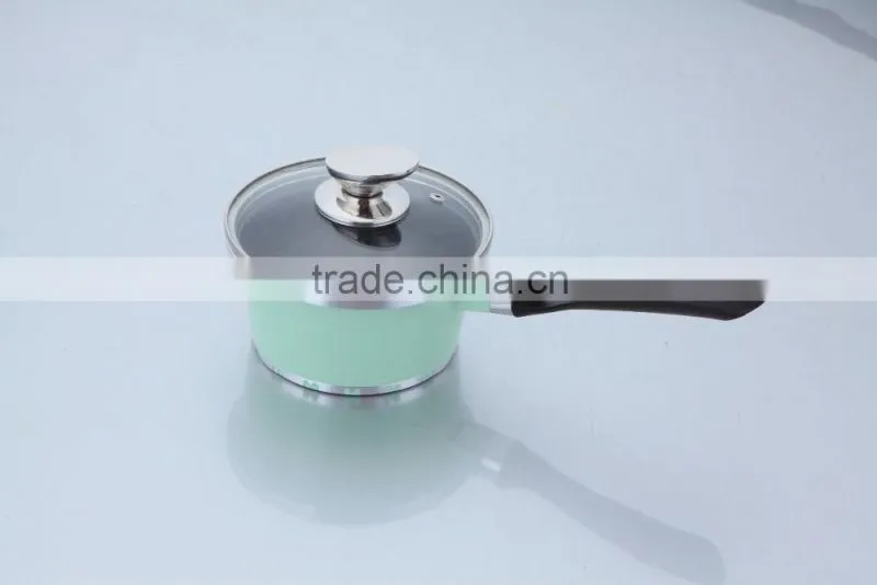 16cm aluminum ceramic coatingsauce pan with non stick coating