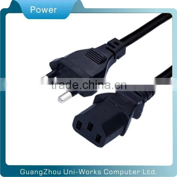 Europe laptop ac power cord