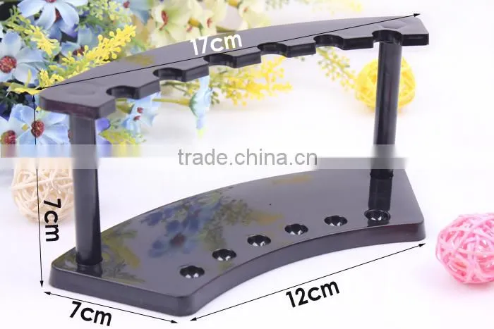 A68 ANPHY 6 pcs Ball Pen Rack Plastic PS Pen Shelf Display Holder