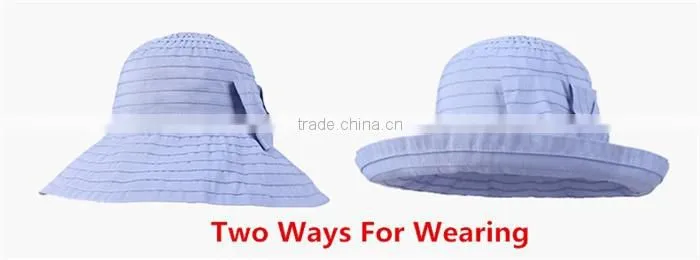 2015 China wholesale latest girl rolled brim sun shade straw hat