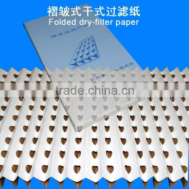 lowest price fold paper filter,spary booth filter,paint paper filter for spary booth