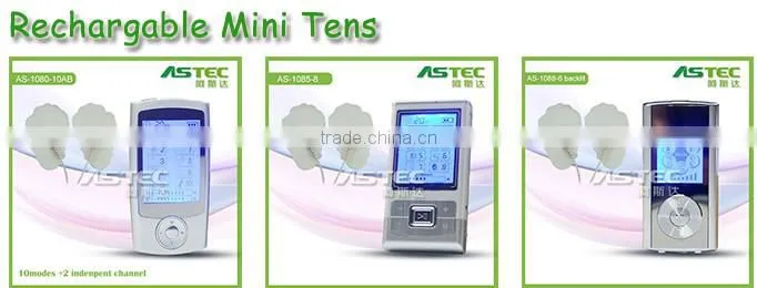 reusable snap electrode pads for tens massager