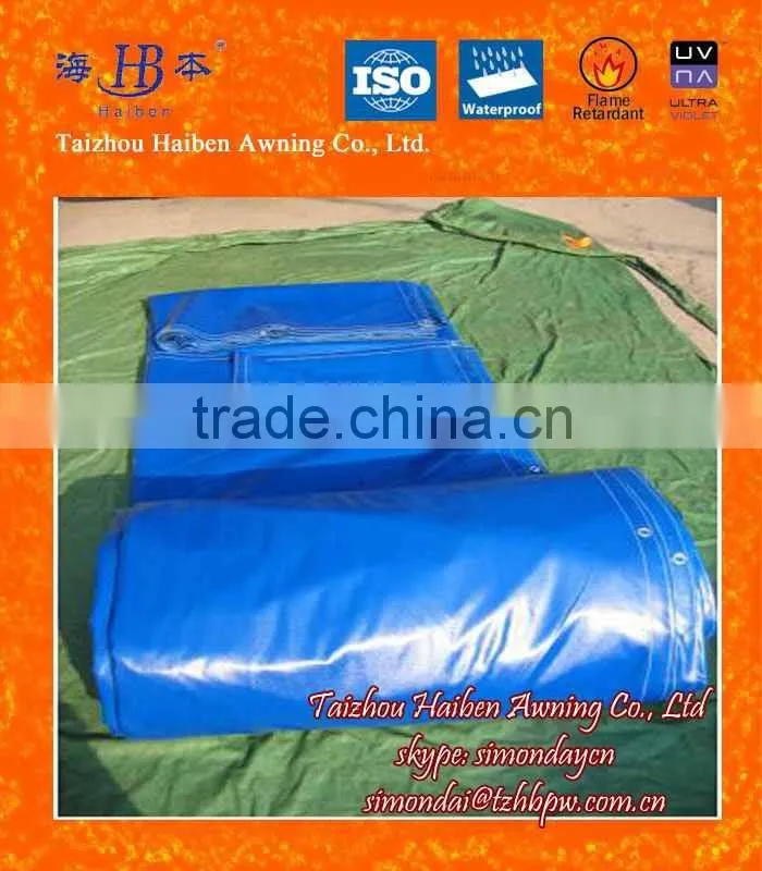 PVC Truck Tarp With Metal Rings