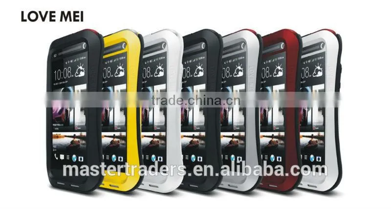 Love Mei Waterproof Aluminum Case for HTC One MAX T6 MT-2271