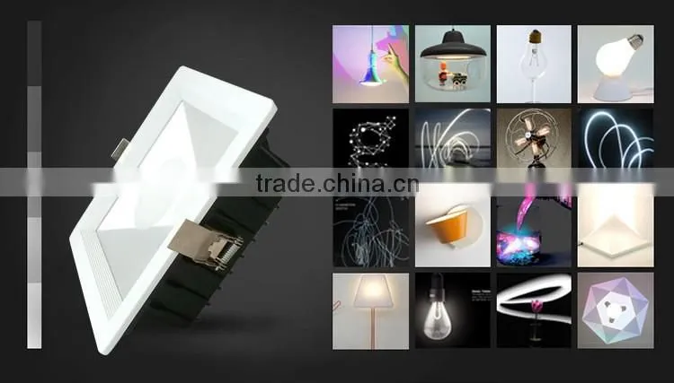Square Die Sasting LED Downlight COB 10w 20w 30w Round LED Ceiling Lamp LED Spotlights