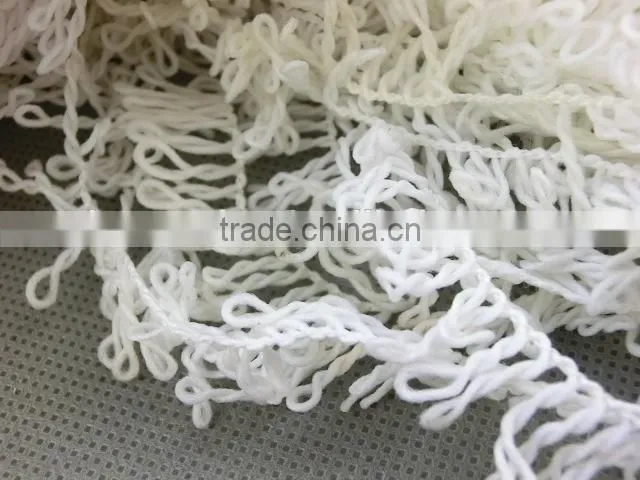 crochet yarn for knitting 1NM/1 mop yarn mesh yarn