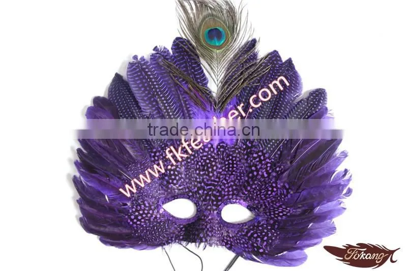 Guined Fowl Spot Feather For Handmade Gift Decoration