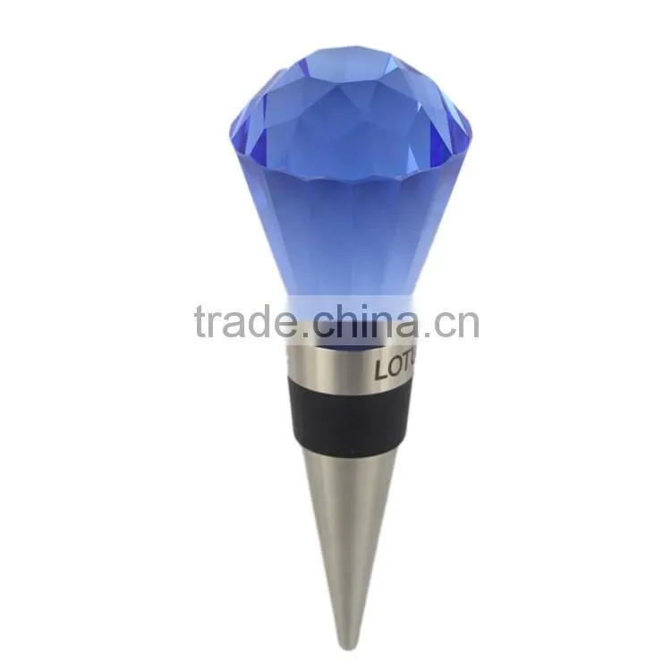 Diamond Crystal Bottle Wine Stoppers