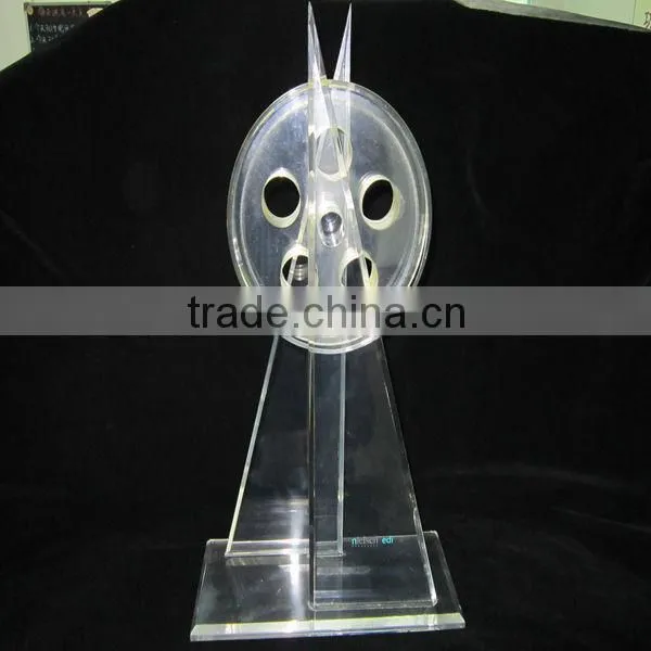 Customized acrylic imitation crystal acrylic medal trophy