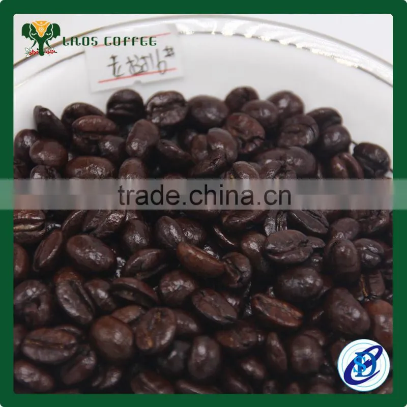 Roasted arabica coffee beans