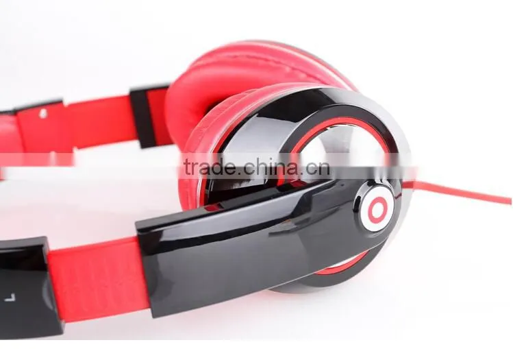 Super bass compact headphone/headset with microphone for smart phone in 2014