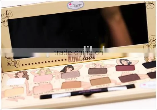 Nude eyeshadow palette 12 Colors eyeshadow case set cosmetics