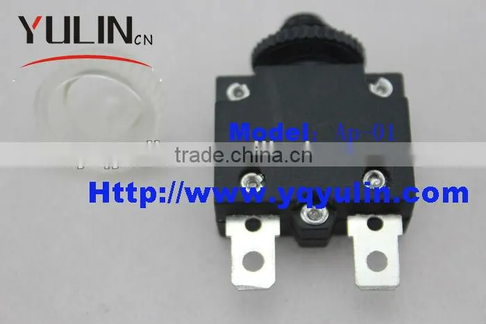 100pcs/lot 10A 32Vdc Current overload protector switch circuit breaker