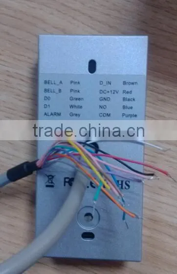 New arrival Waterproof metal case standalone waterproof keypad access control