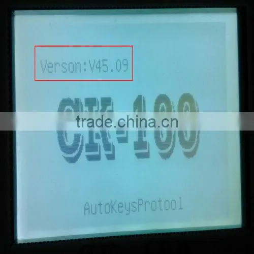 New Arrival highest quality Latest V45.09 CK-100 CK100 Auto Key Programmer Support Till 2014.09 ck100 car key programming tools