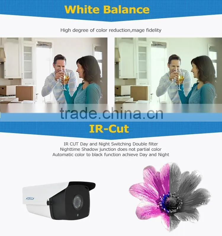Well selling PLV-NC411cctv secure eye IR Waterproof Bullet HD 3MP IP Camera