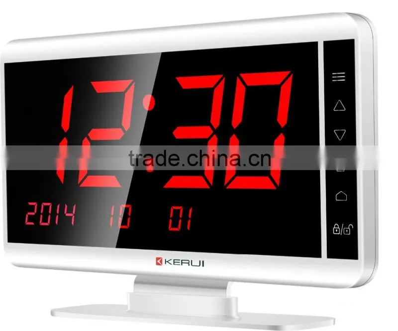 2016 welcomed long distance 100M signal receiving 99 defense zone Display for Wireless calling system and burglar alarm system