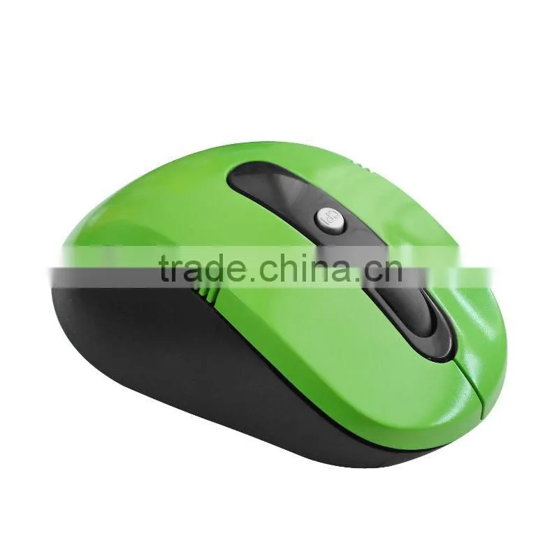 10m 2.4GHz Wireless Mouse for Laptop,notebook+USB wireless mouse+New style+Popular item+Fast delivery