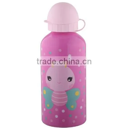 Wholesale small mouse promotional kids drink bottle with nozzle lid