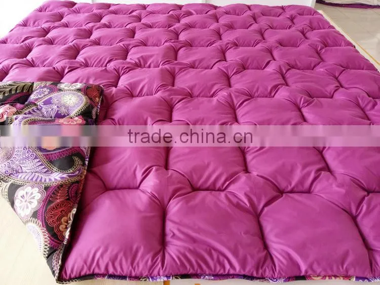 Printed microfiber quilt/ duvet/ comforter china supplier microfiber quilt